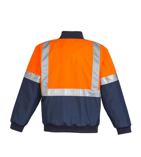 Picture of Syzmik, Mens Hi Vis Quilted Flying Jacket